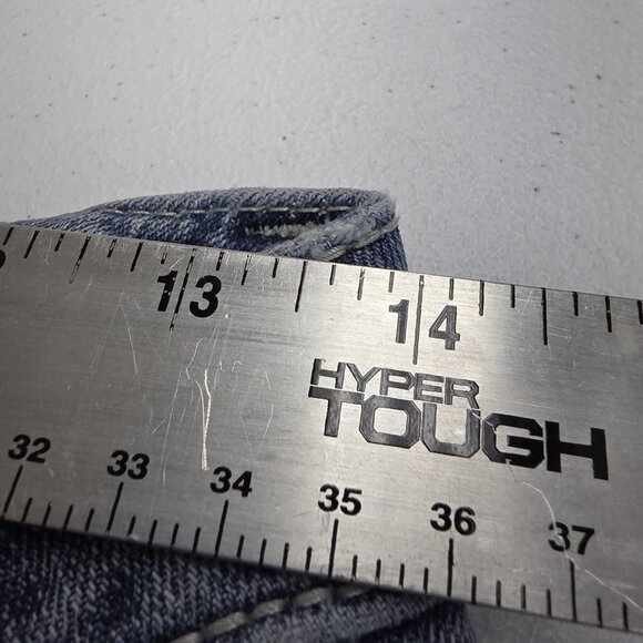 Miss Me Jeans Womens 28 Light Wash Bootcut Embroidered Back Distressed JE1205BL - Picture 15 of 16